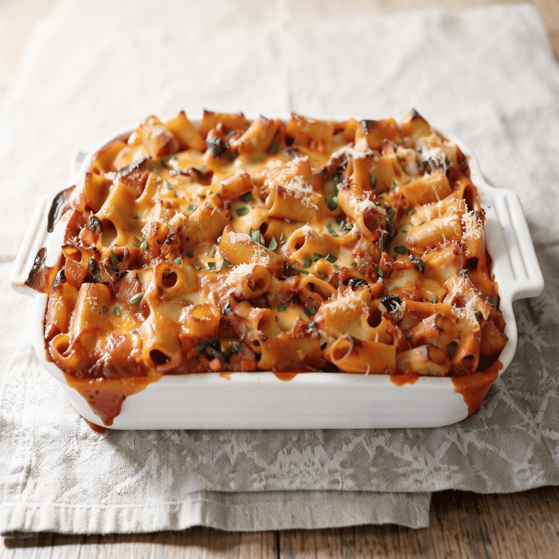 Baked Turkey Riggies Casserole