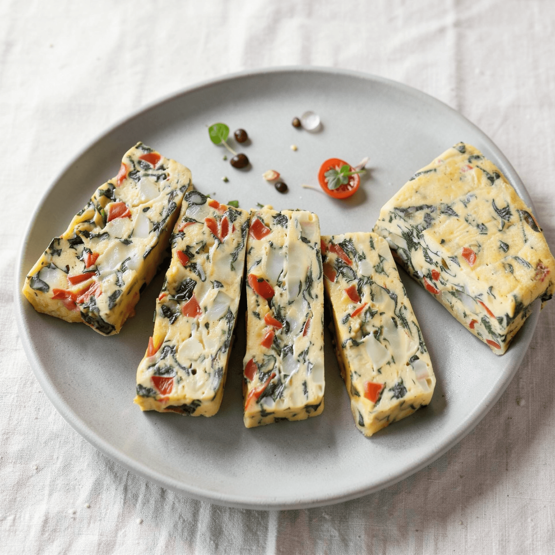 Loaf-Pan Vegetable Frittata