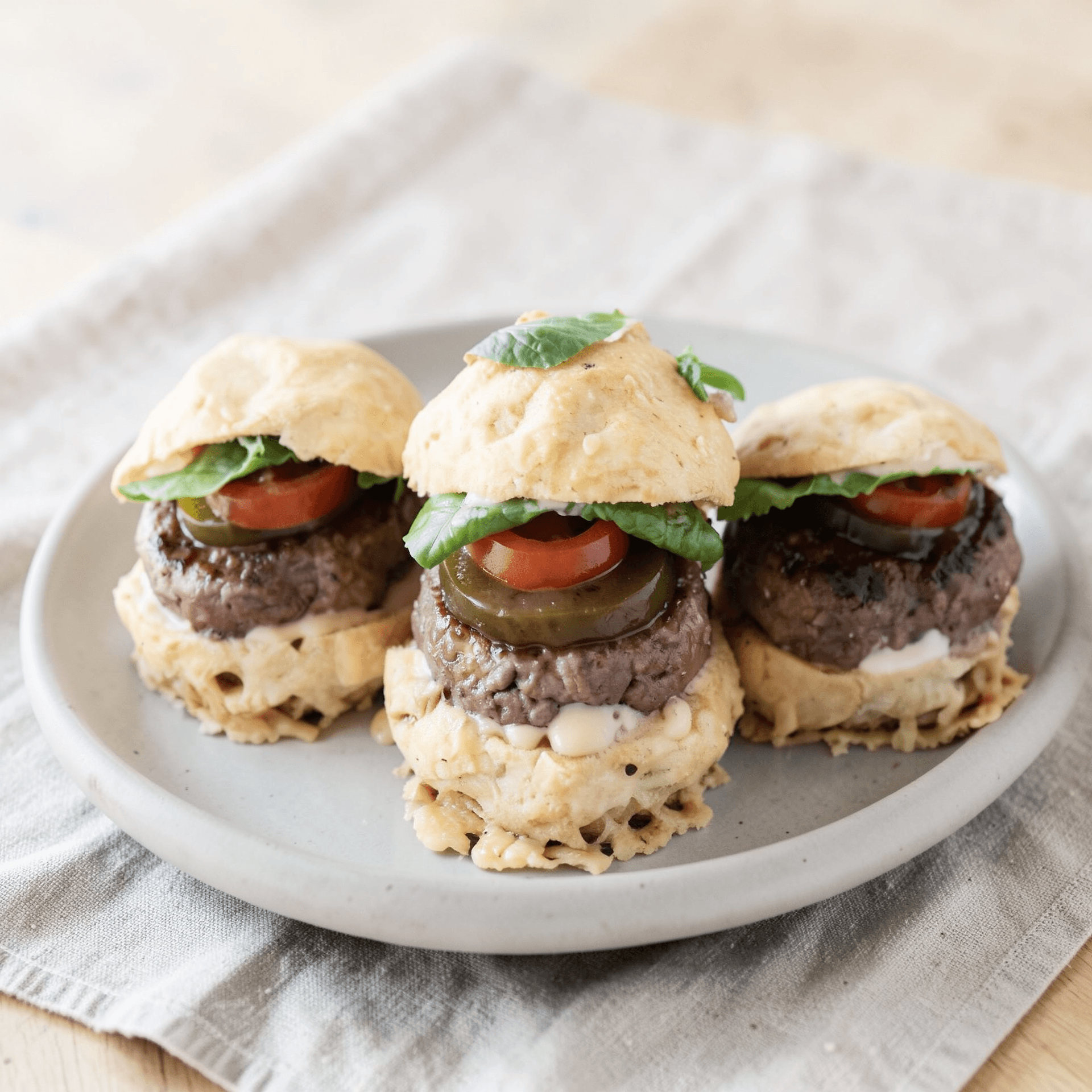 French Cheese Puff Sliders
