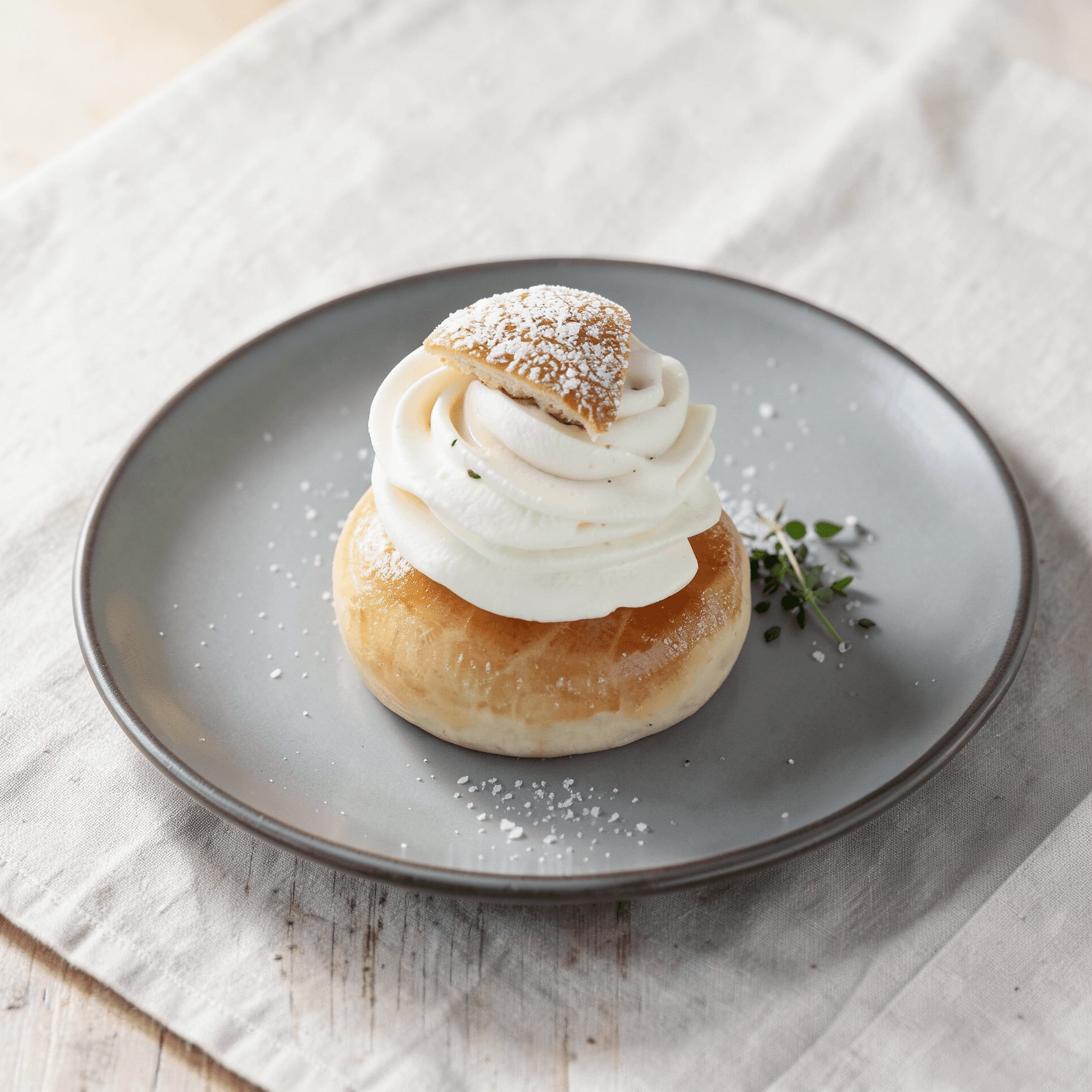 Cardamom-Scented Swedish Semla