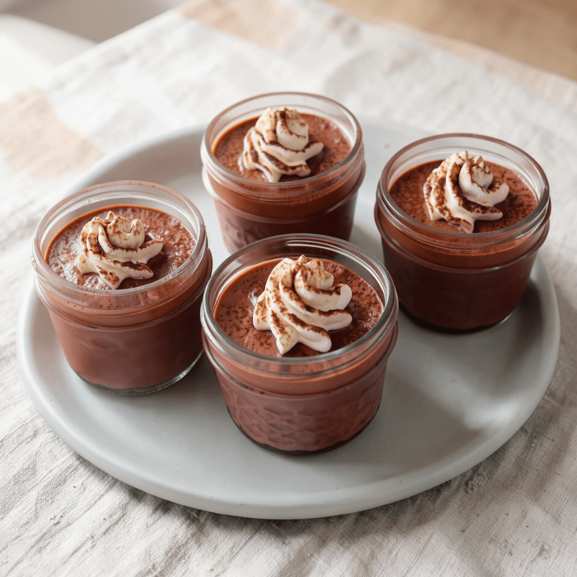 Red Velvet Pots de Crème