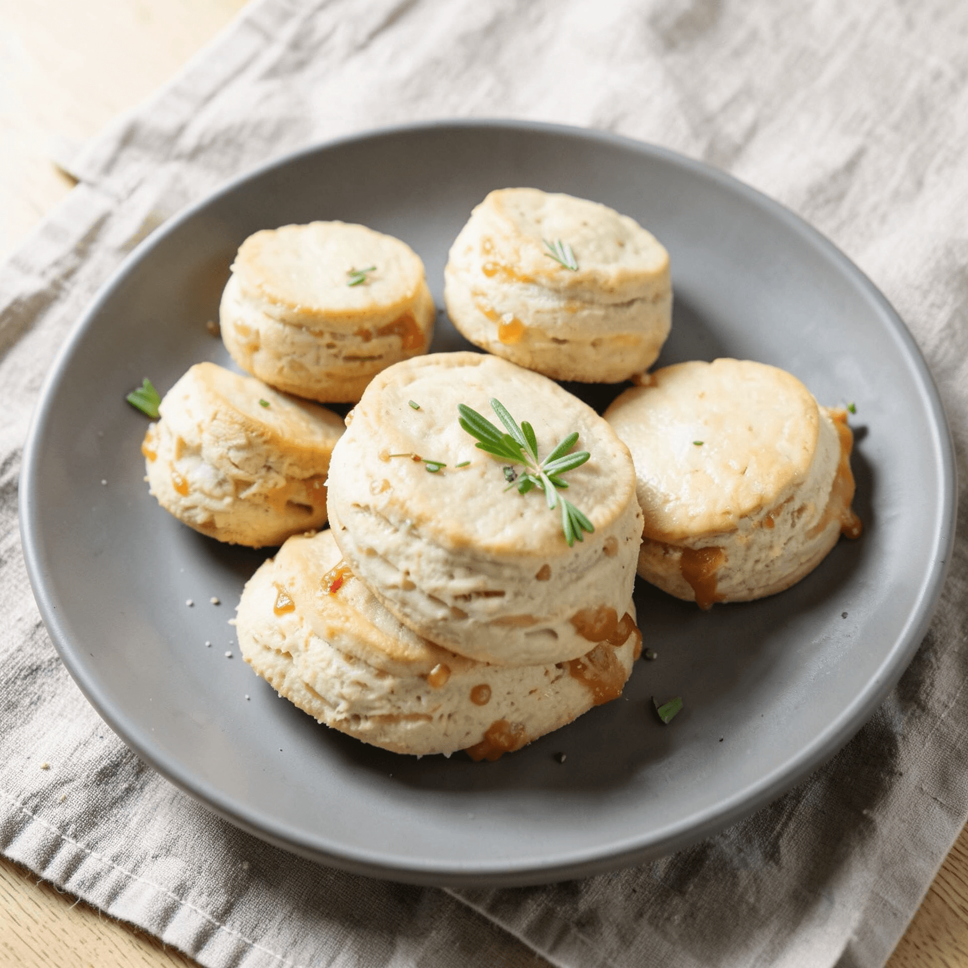 Pepper Jack Cornbread Biscuits