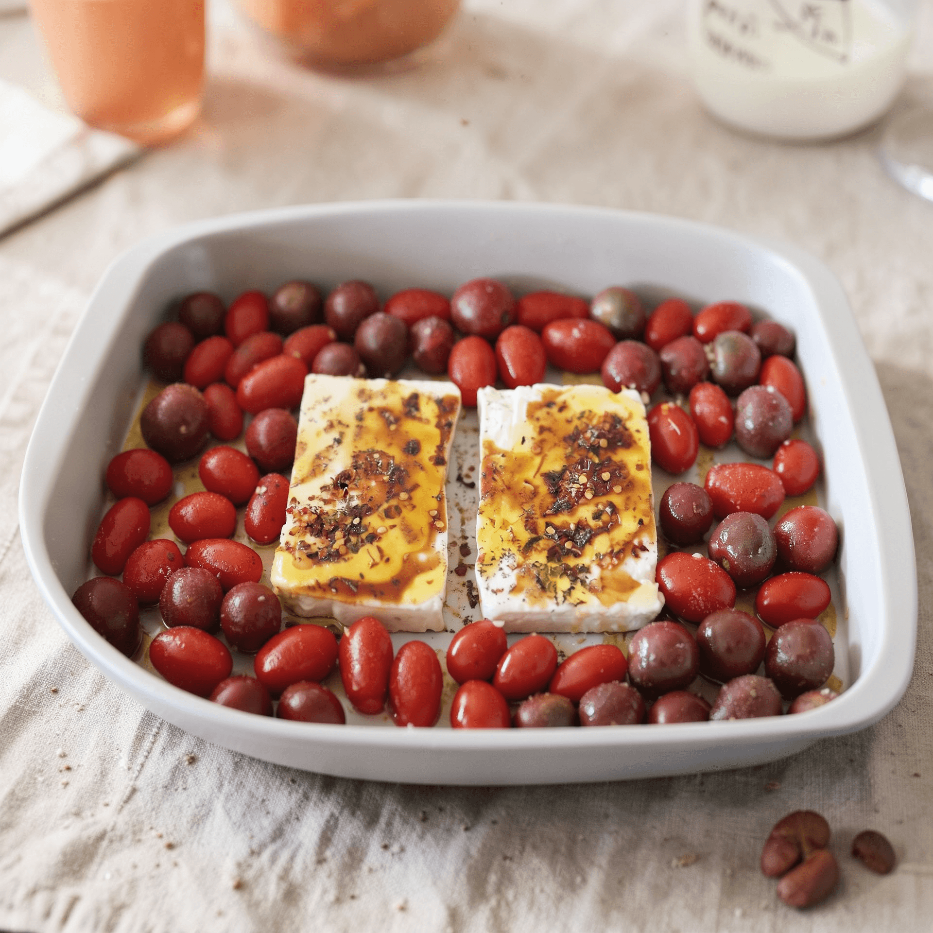 Balsamic-Glazed Baked Feta Pasta