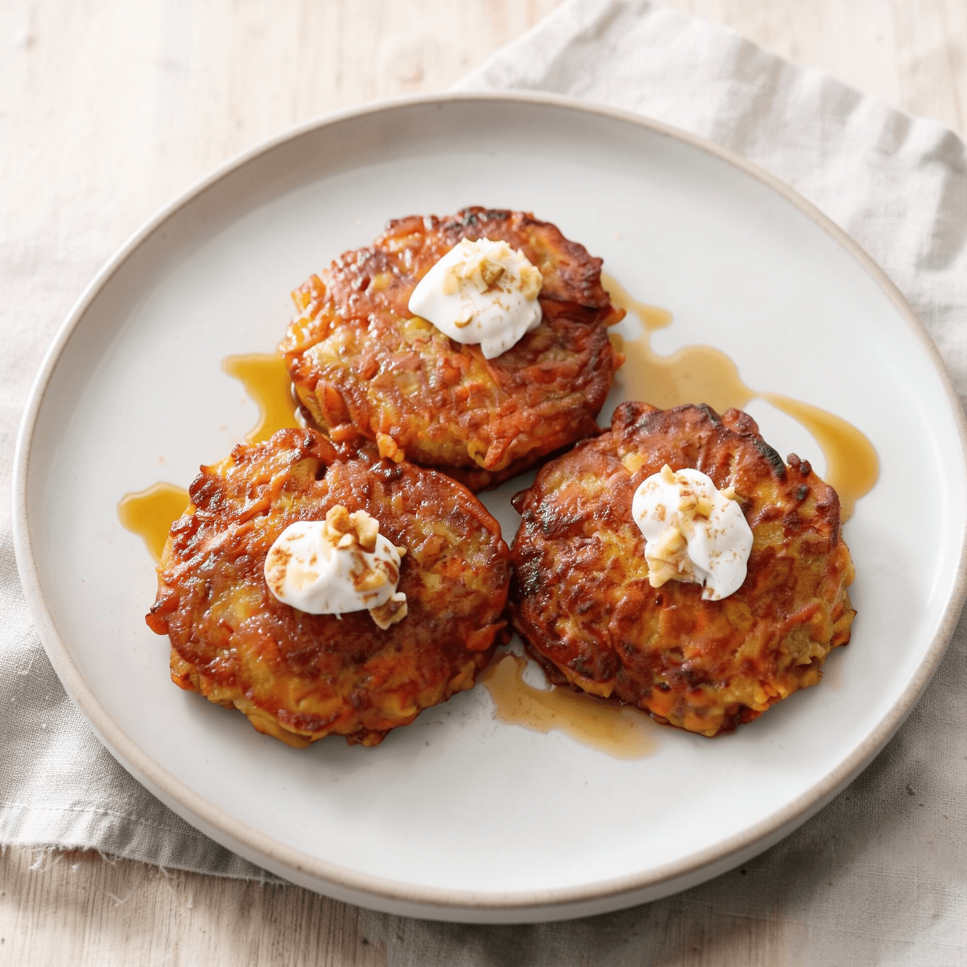 Carrot & Apple Pancakes