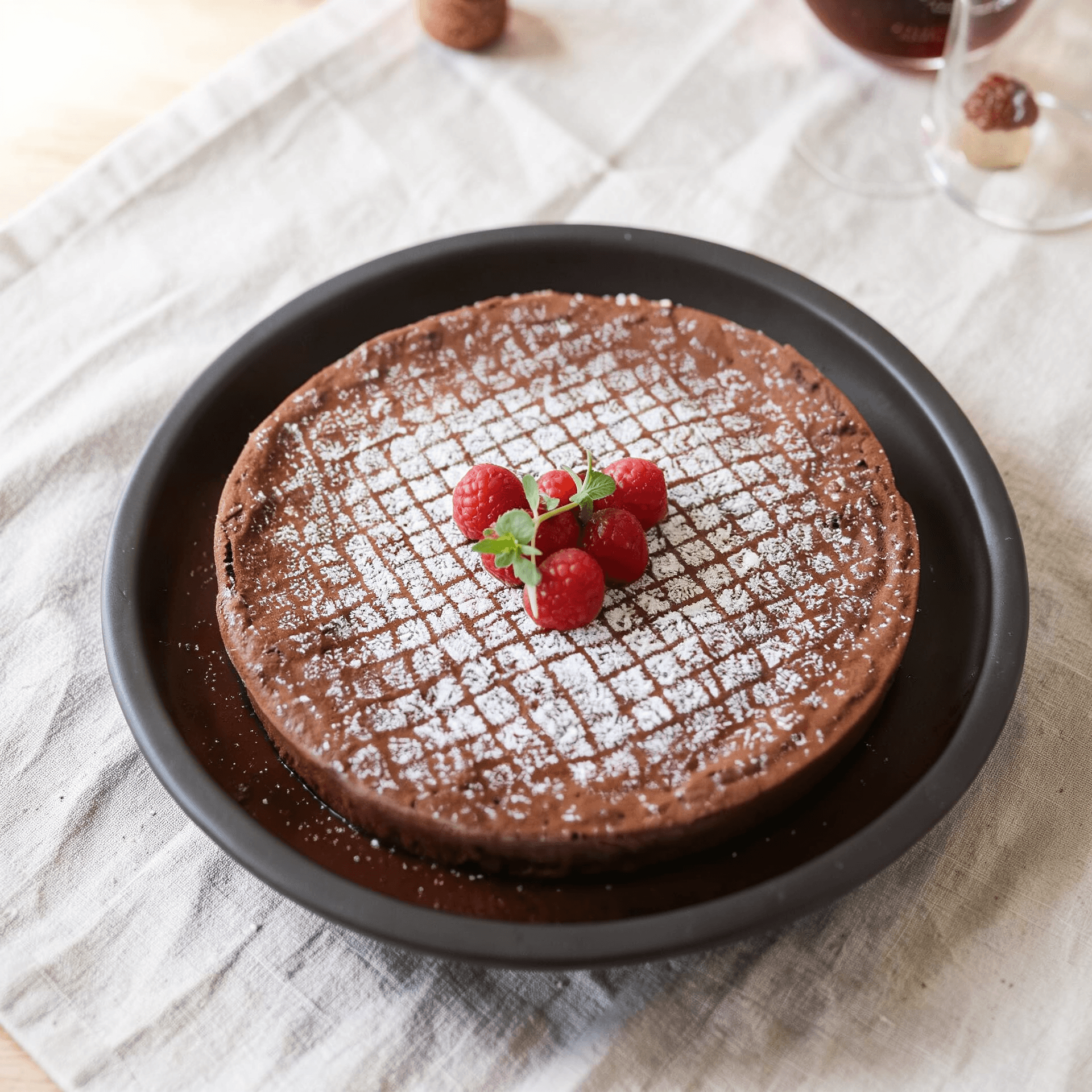 Italian Flourless Chocolate Torta