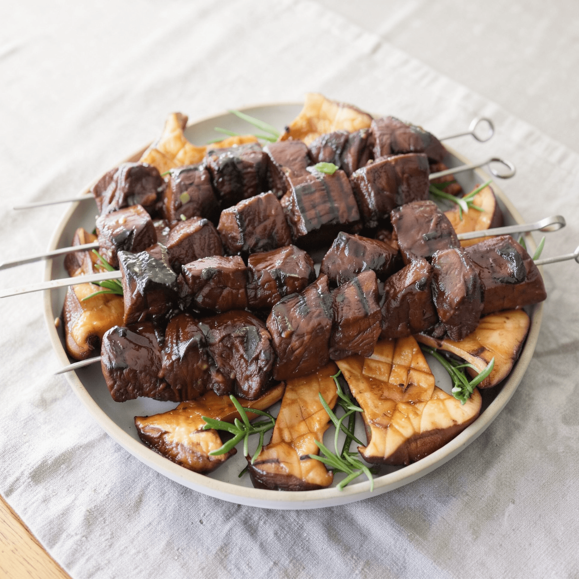 Grilled Balsamic Beef