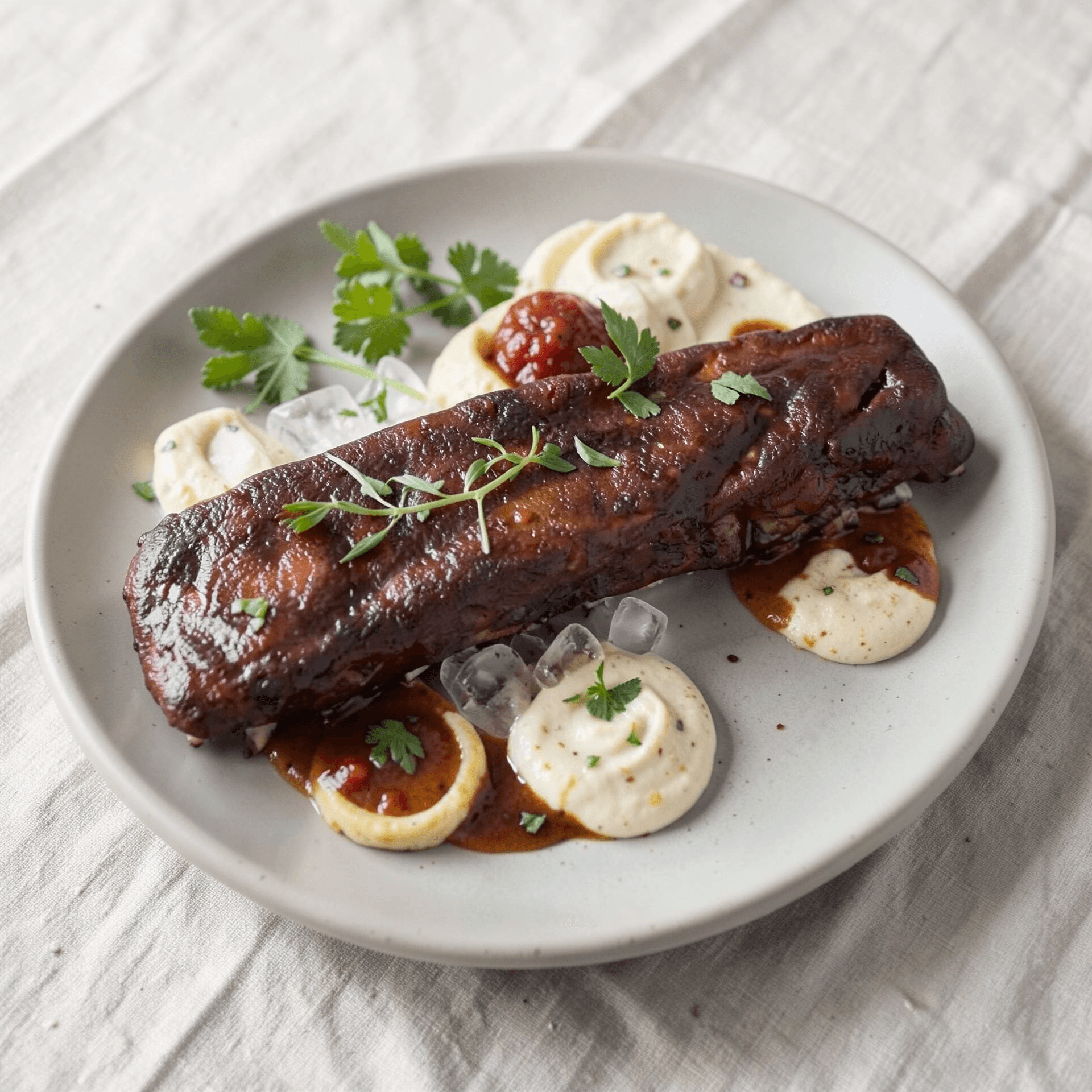 Cherry Cola Glazed Baby Back Ribs