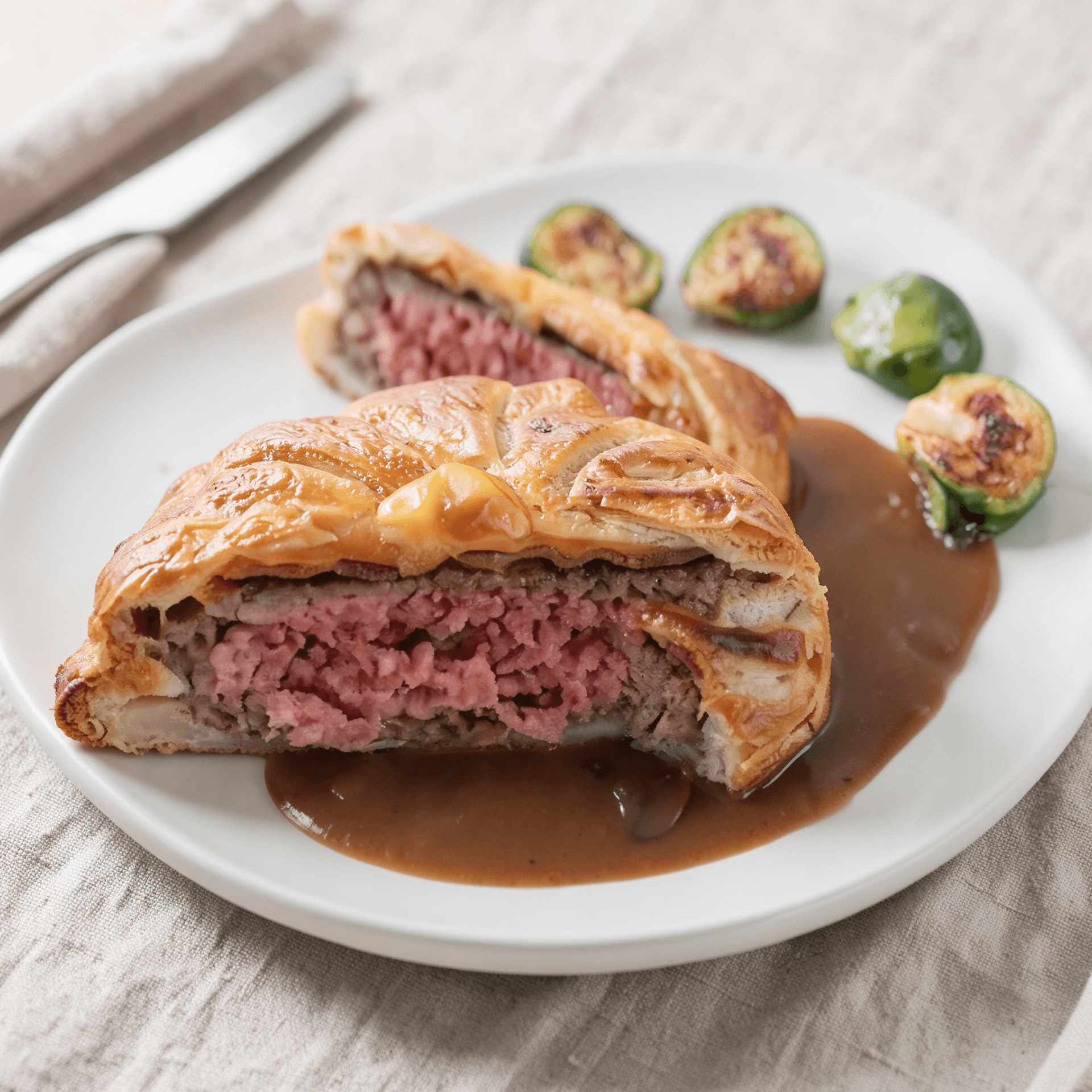 Bacon Cheeseburger Wellington