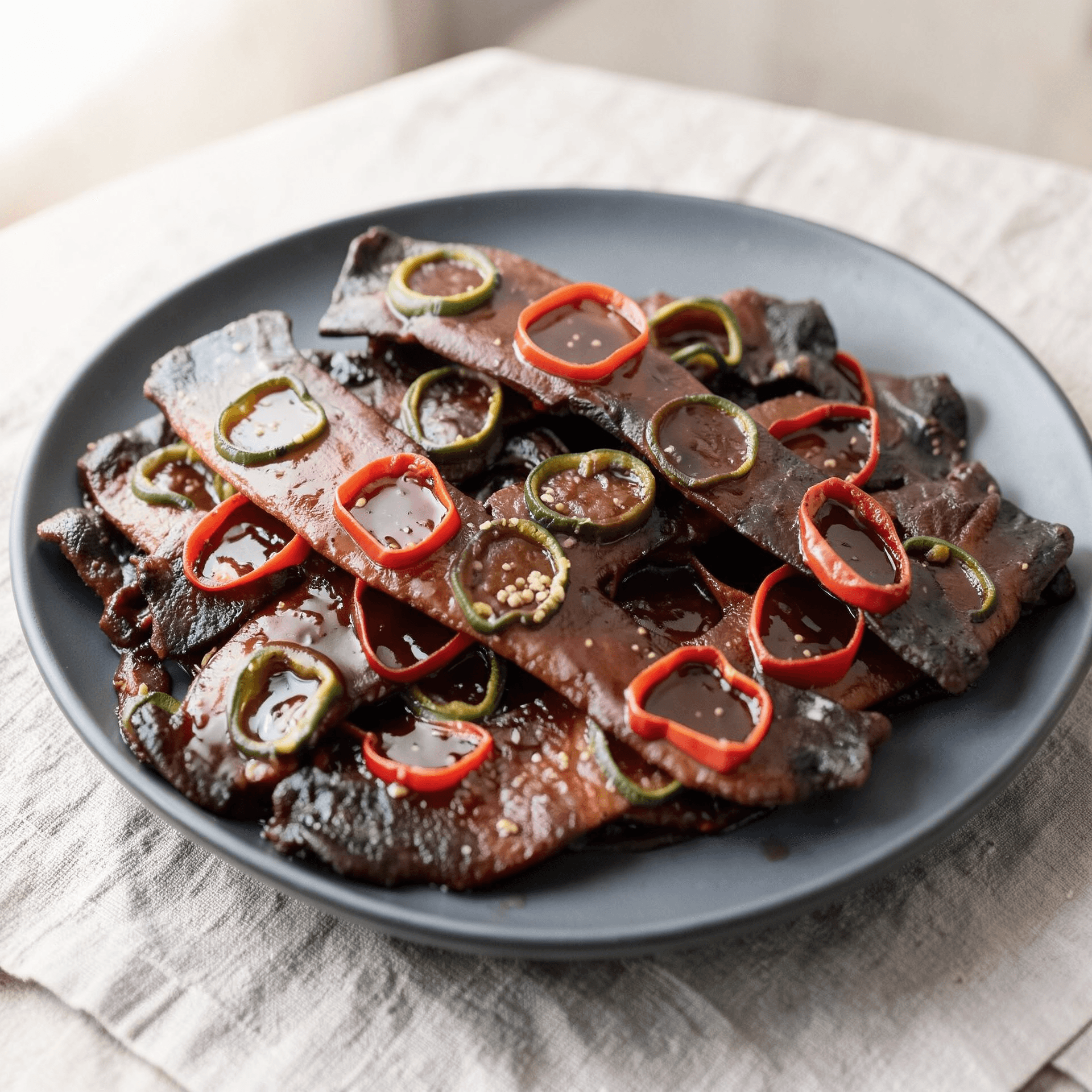 Spicy Candied Cowboy Bacon