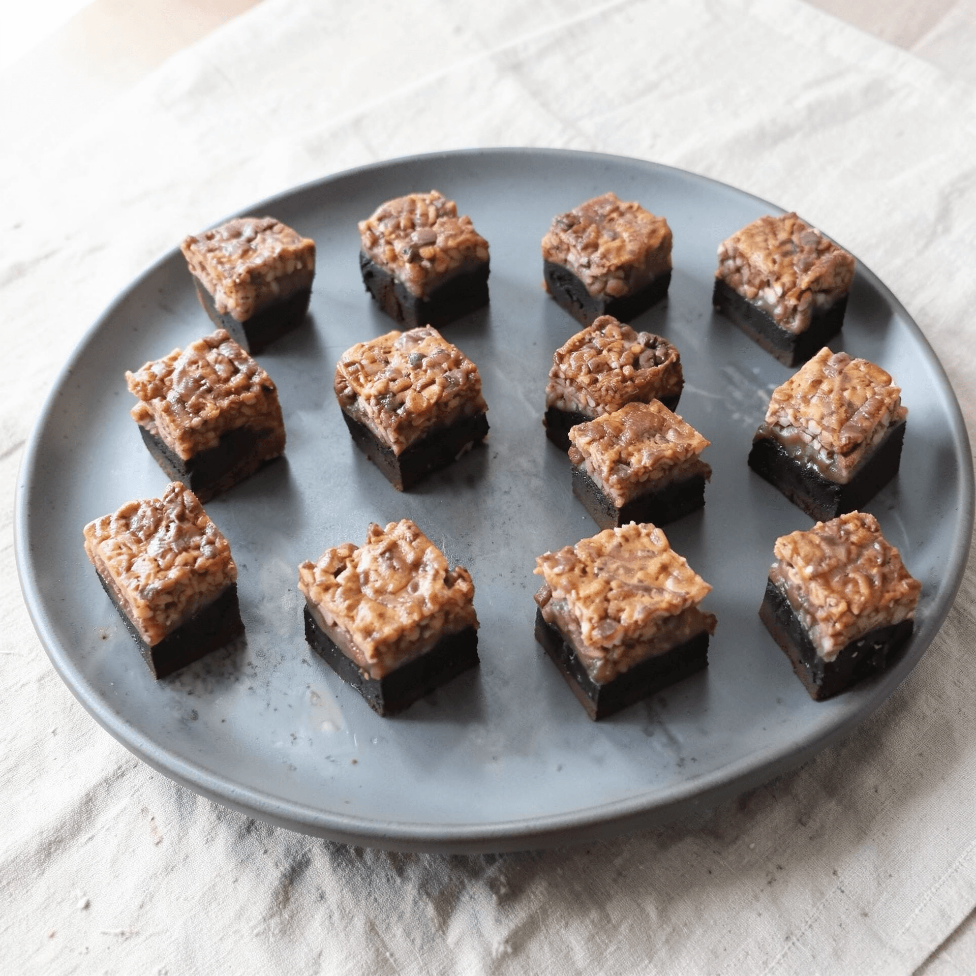 Fudgy Pecan Pie Brownies