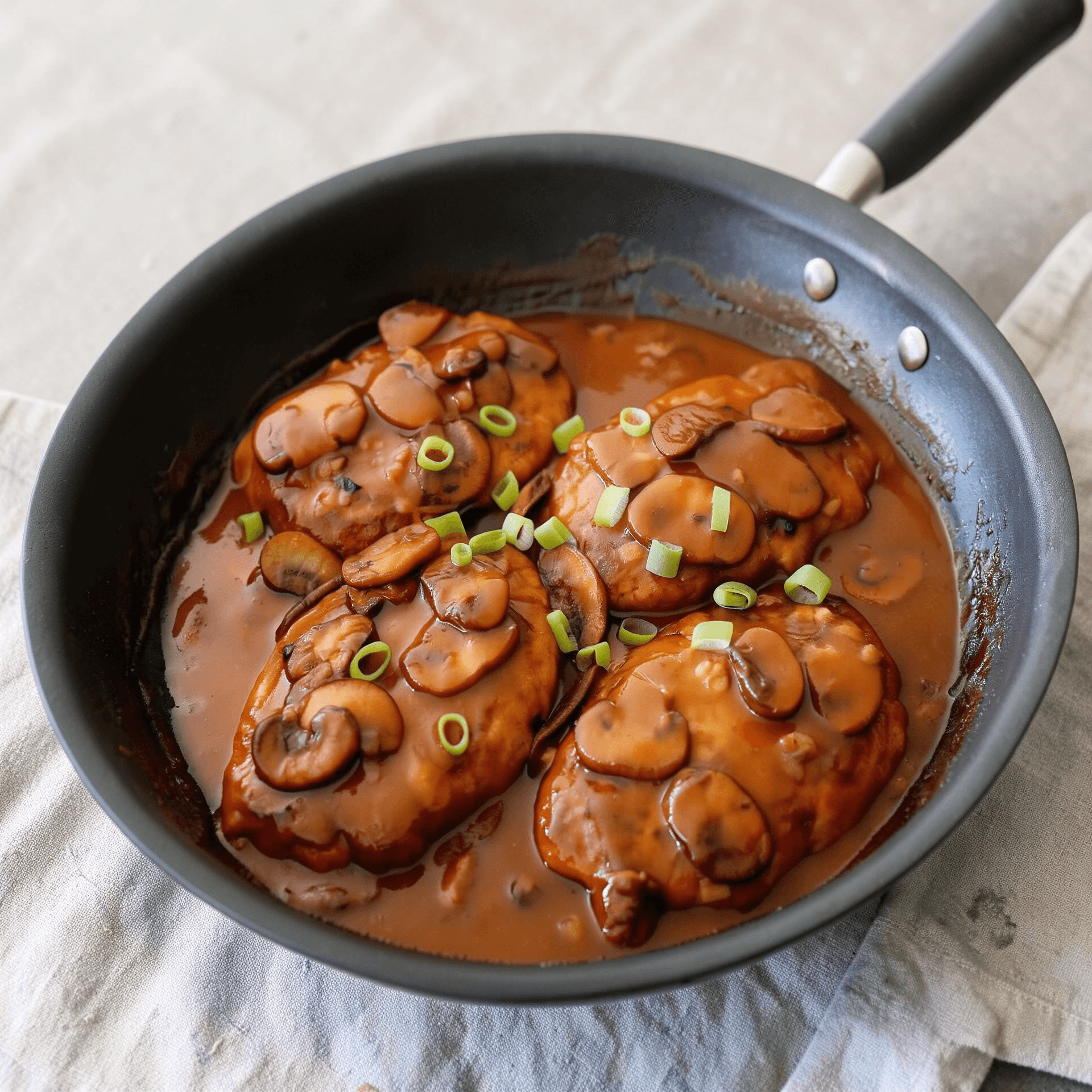 Chicken Salisbury Steak