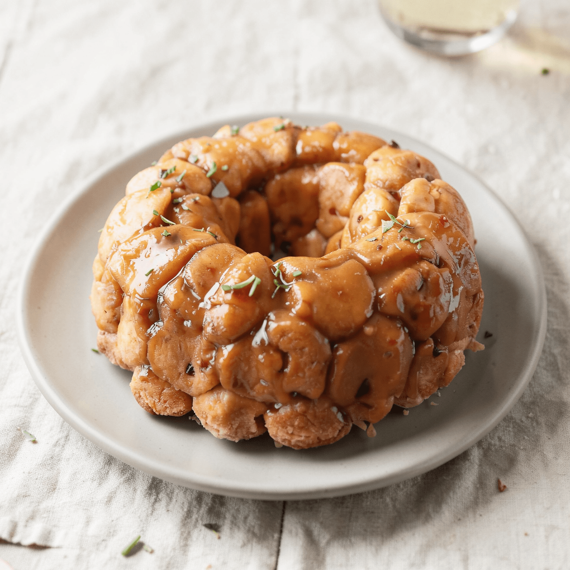 Cranberry and Walnut Monkey Bread