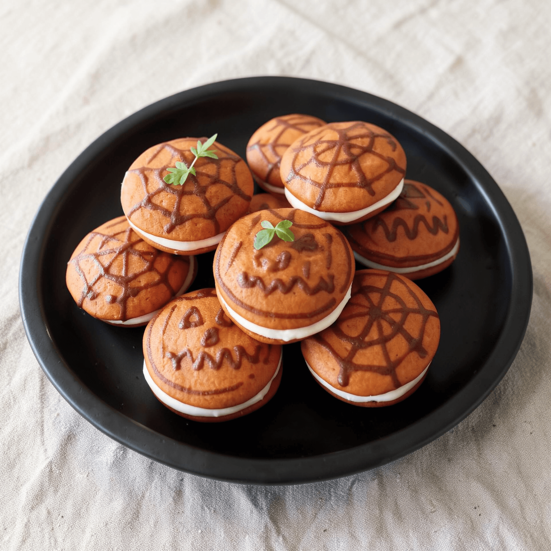 Halloween Pumpkin Whoopie Pies