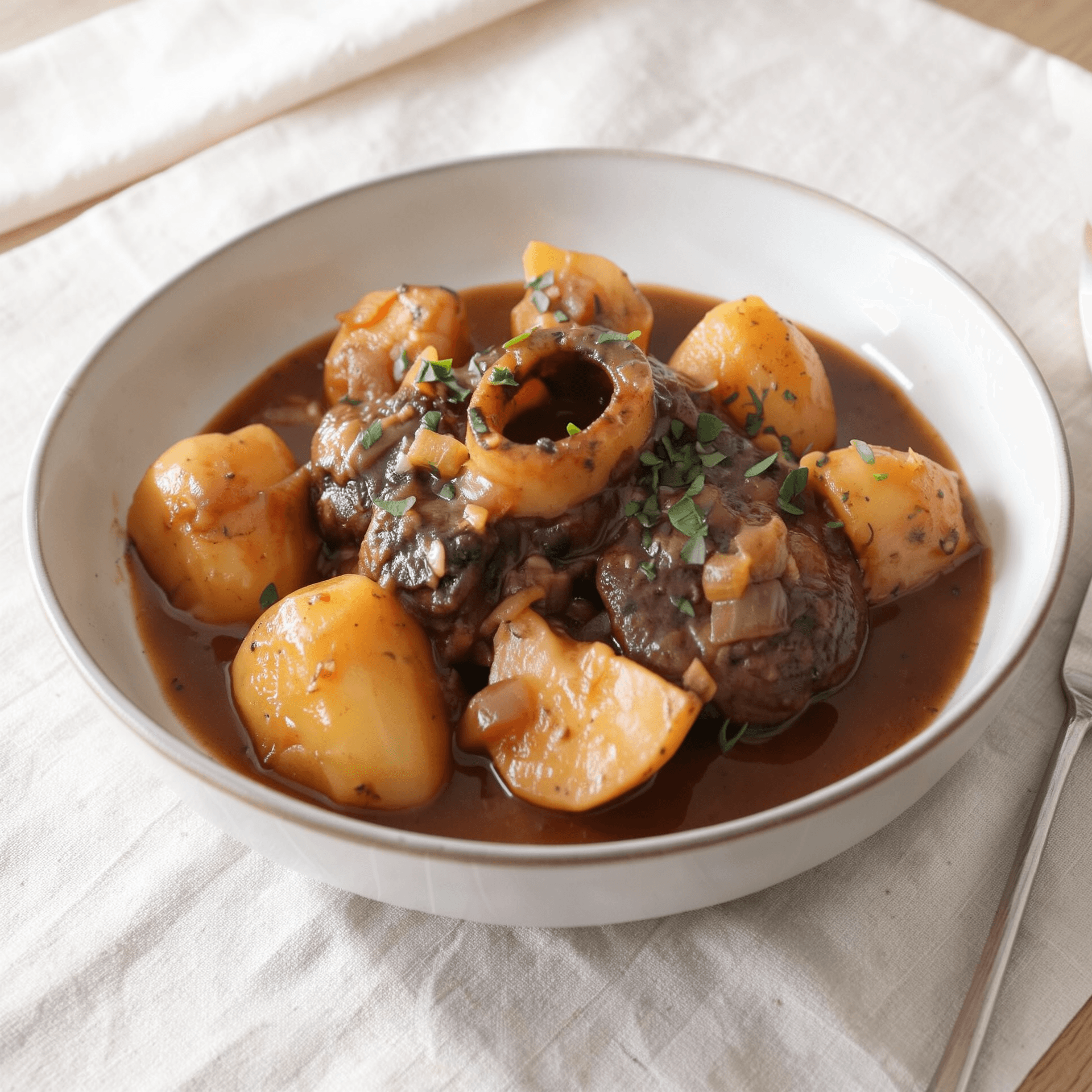 Italian Braised Beef and Potatoes