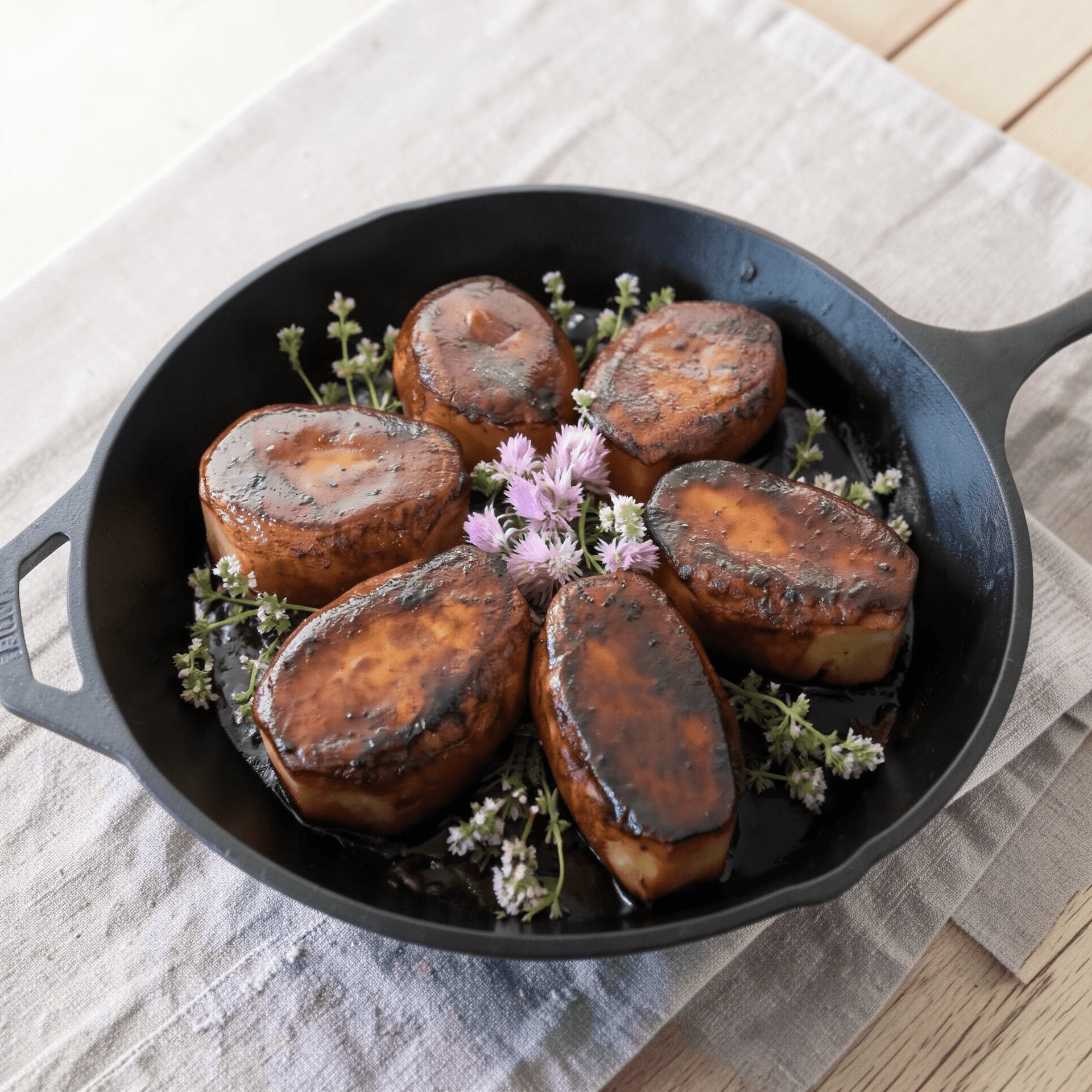 Miso-Dashi Fondant Potatoes