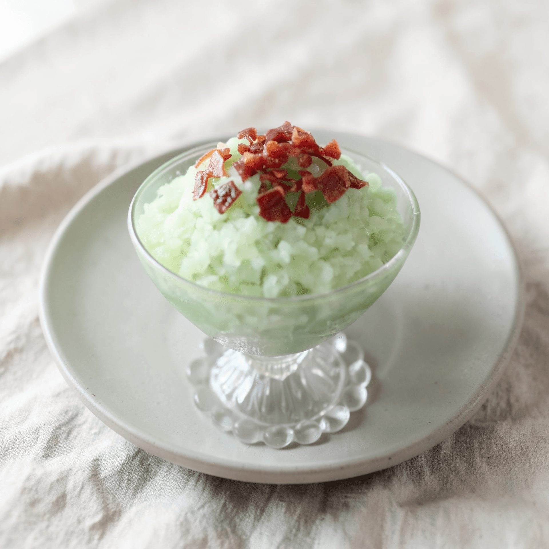 Prosciutto & Honeydew Melon Granita
