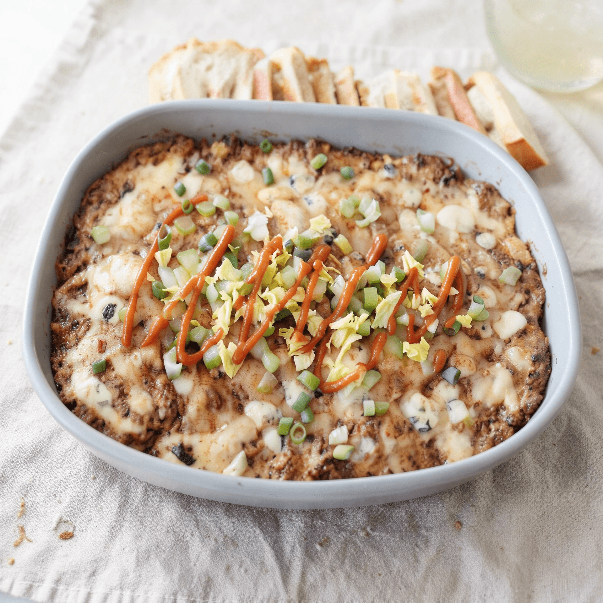 Baked Buffalo Bison Dip