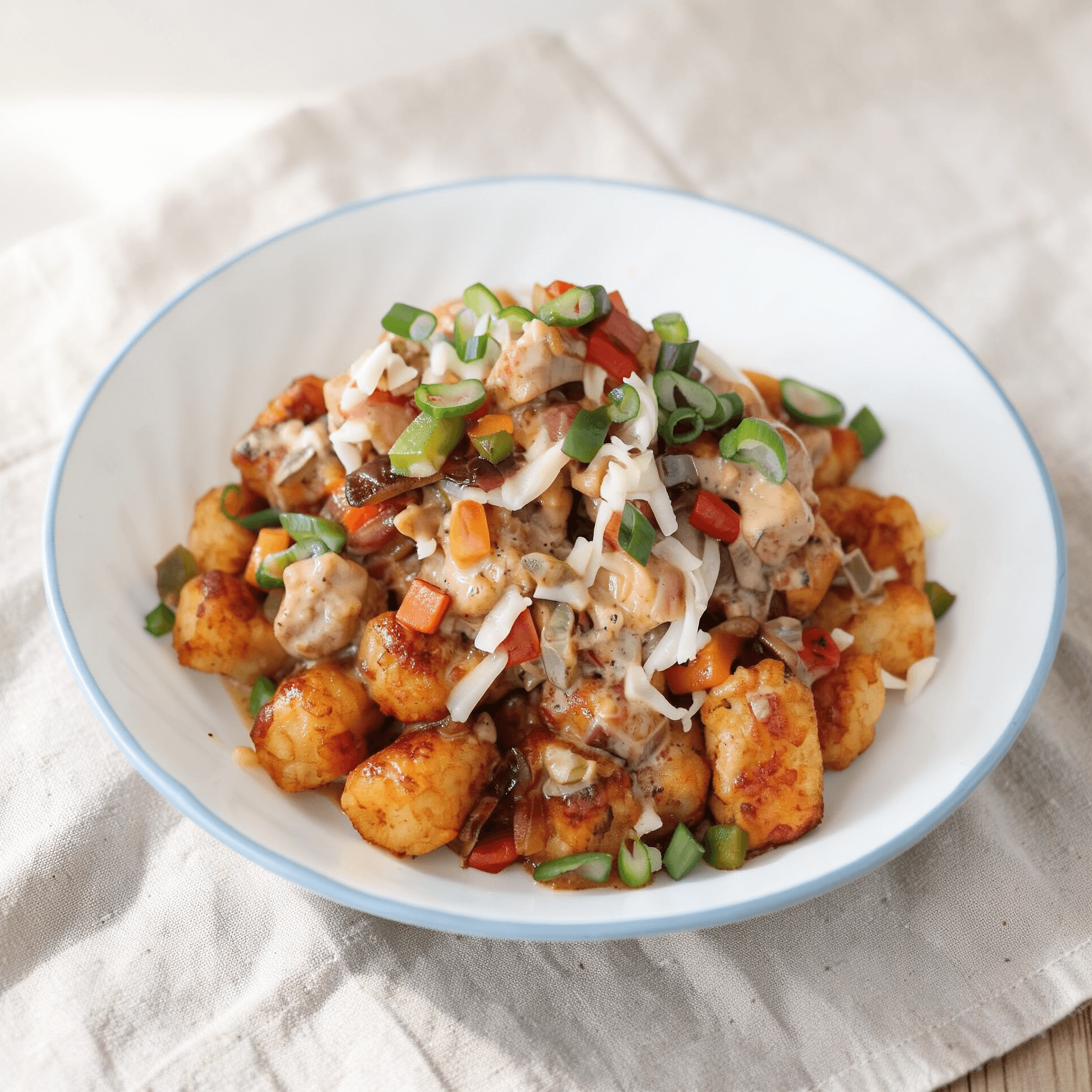 Creamy Chicken Tater Tots