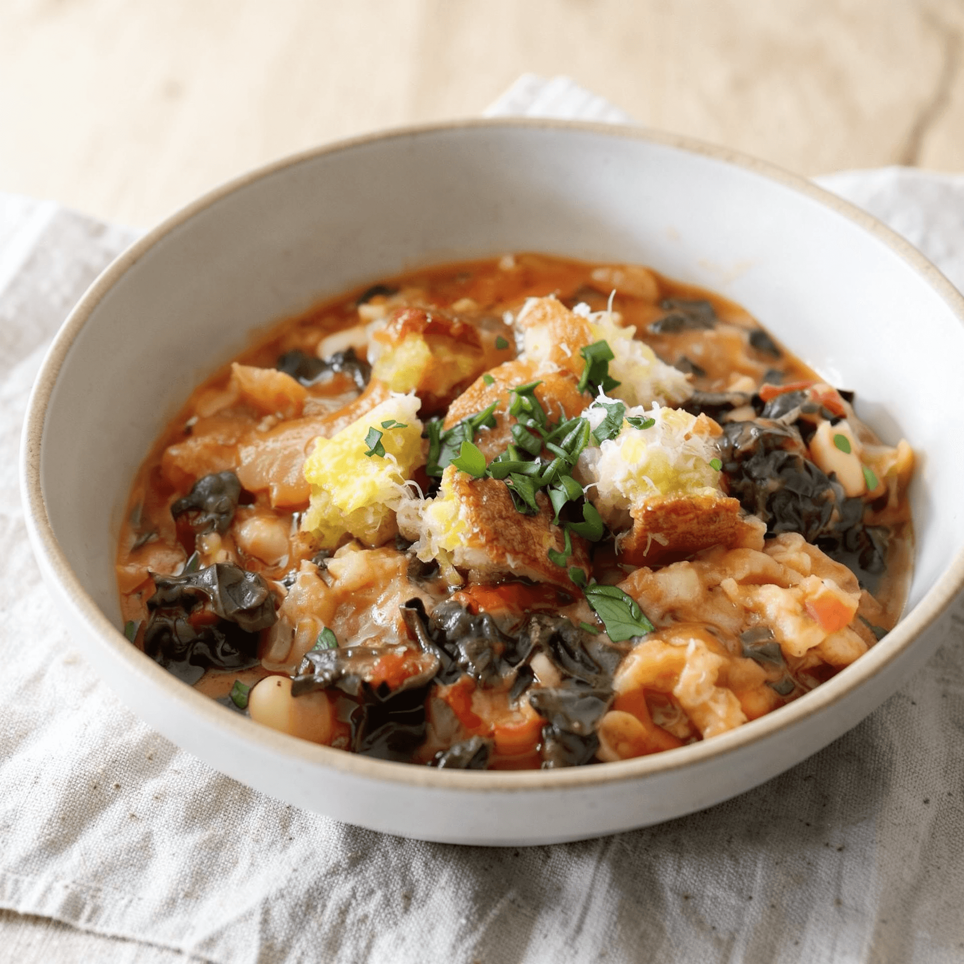 Garlic-Toasted Ribollita