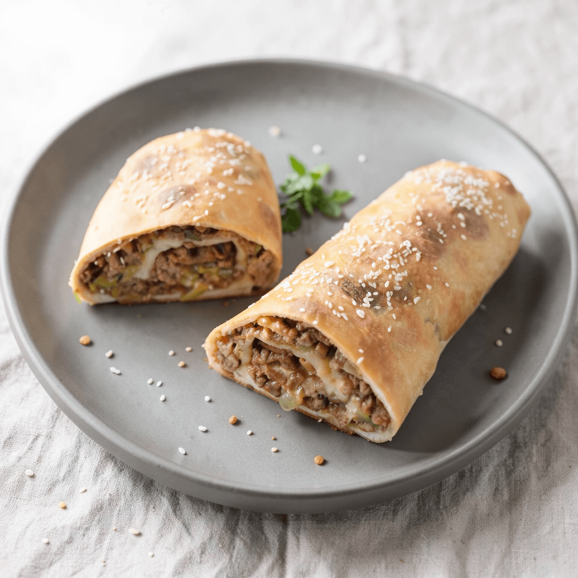 Cheeseburger Garbage Bread