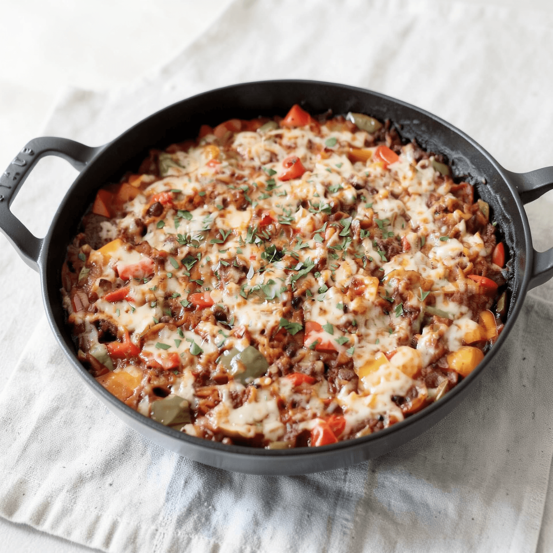 One-Pan Stuffed Pepper Casserole
