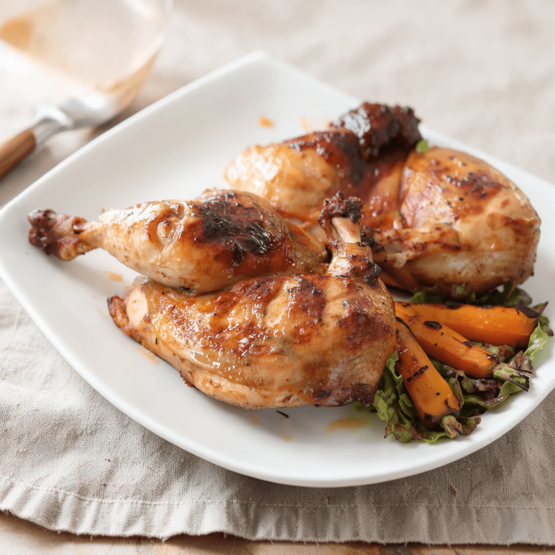 Barbecued Butter Chicken